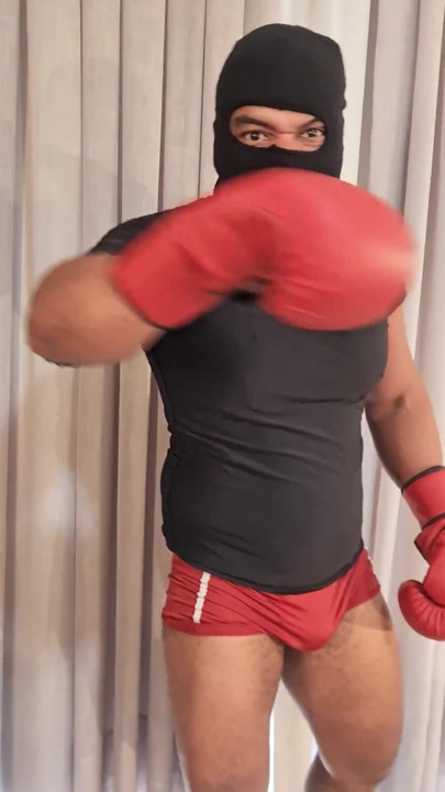 (raw Video) Black Titan - POV Heavyweight Boxing Challenge