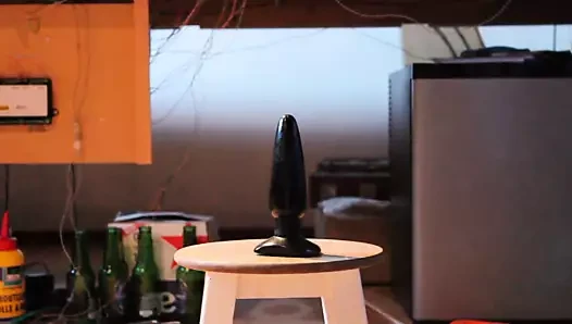 Götte büyük dildo