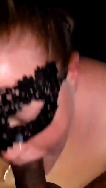 Must-see moment from "Jamming my roommates cock in my bbw throat gives me cum face I swallow"