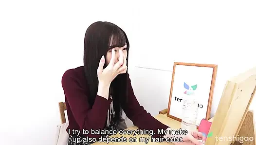 Akane Shirosaki di belakang panggung