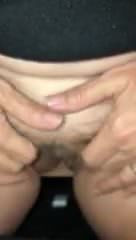 Bathroom masturbating