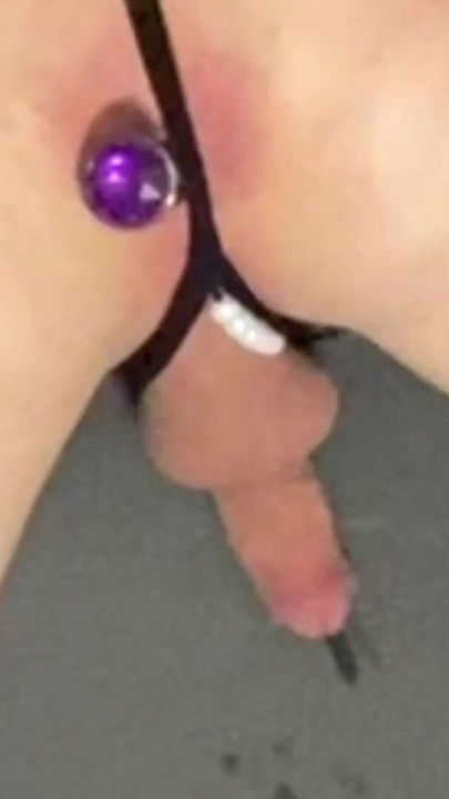 Anal cock pissing during orgasm | Clip 3