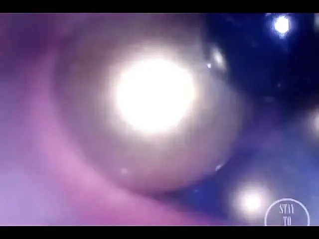 Ball Chain Disappears Deep in Her Hole