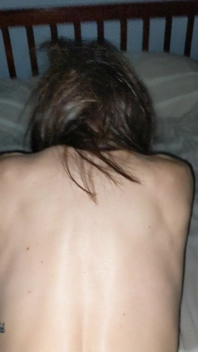 Fucking my tight milf wife doggy