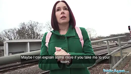 Public Agent - I Shot my Load into a UK Student in her Dorm Room