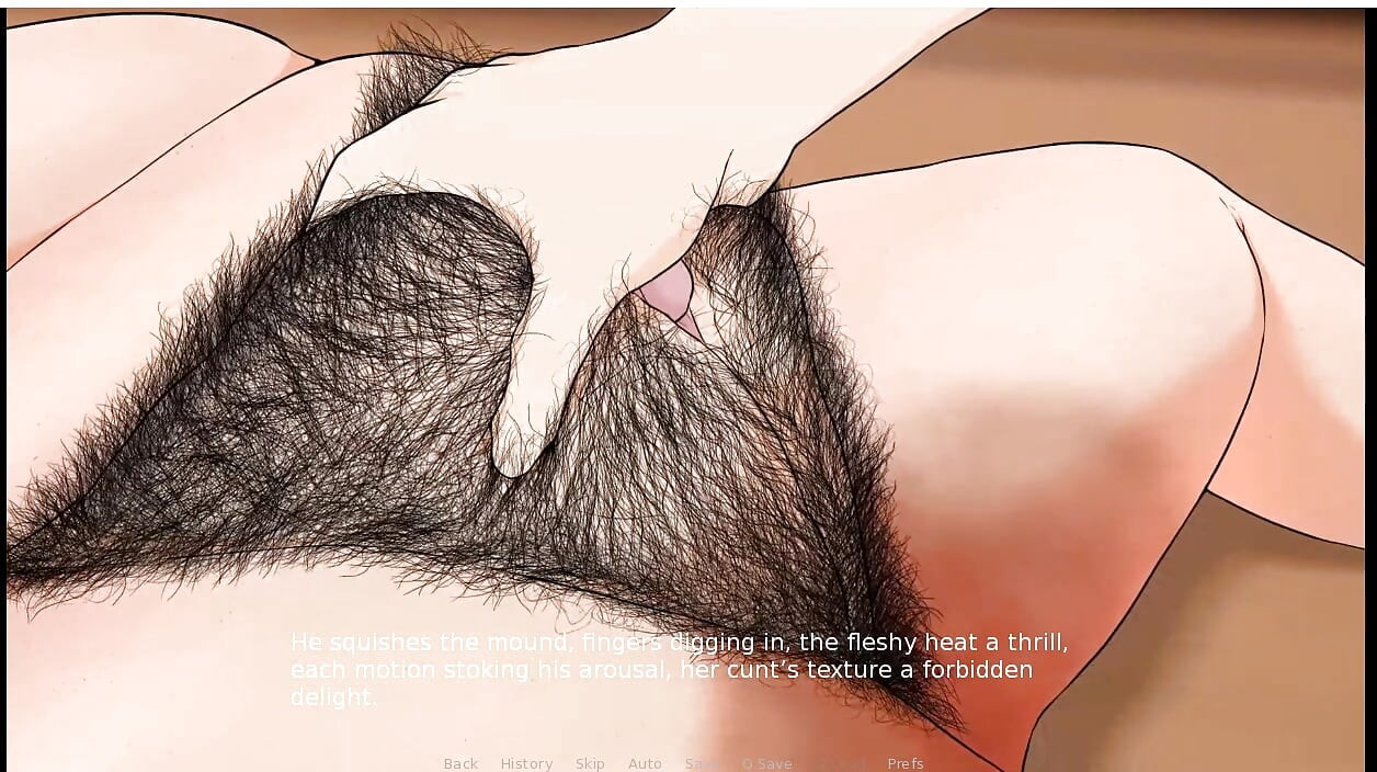 Plowed gameplay ass grabs and hairy pussy squirt