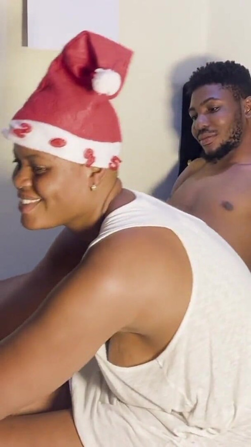 Threesome on Xmas eve | Clip 1