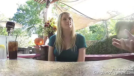 Summer's interview before her blowbang