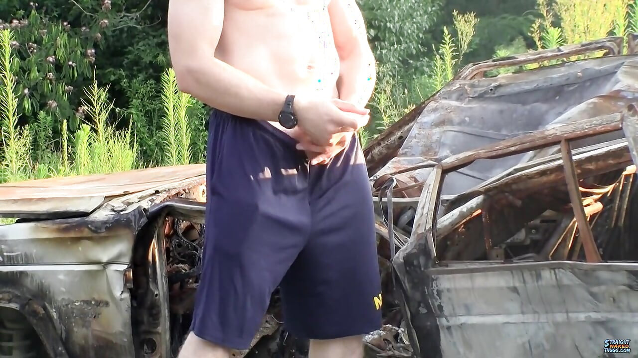 Elijah Returns for a Piss & Stroke