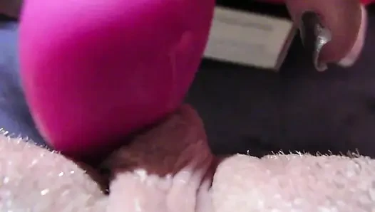 Pussy close up huge clitoris orgasm with nice pulsating contractions