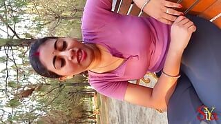 Indische babe heeft na vele maanden seks met ex-vriend (Hindi-audio)