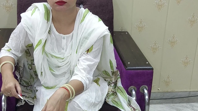 Beautiful Indian Punjabi step mom Pussy and ass fucked hard by Step son Vivek