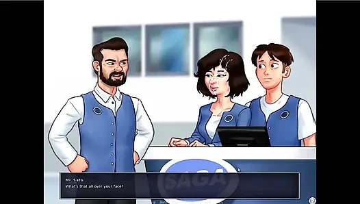 Yaz mevsimi efsanesi - Josephine Johannes'e tezgahın arkasında sakso çekti ... Johannes Tina'ya siktiriyor