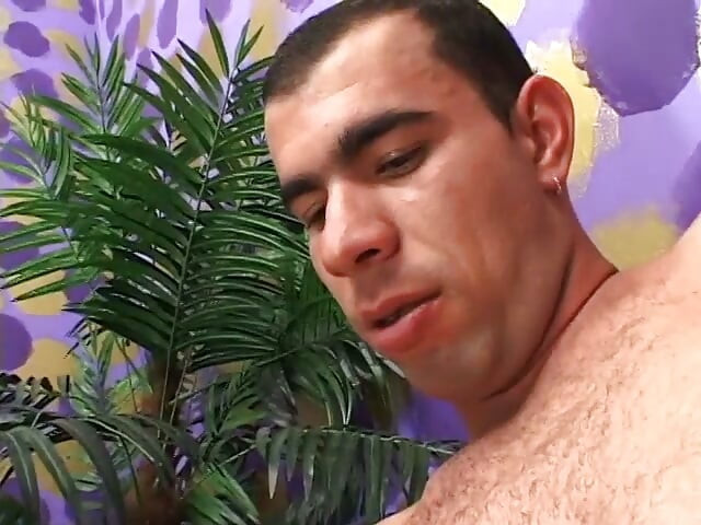Dark skin tranny gives slurpy blowjob before banging dude's ass