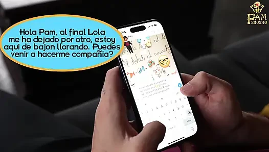 Aku sama temanku untuk menyemangatinya
