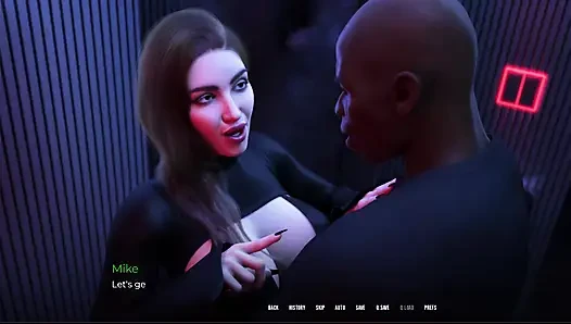 Güvenlikte 6 kızlarla dışarı çıkmak çok eğlenceliydi