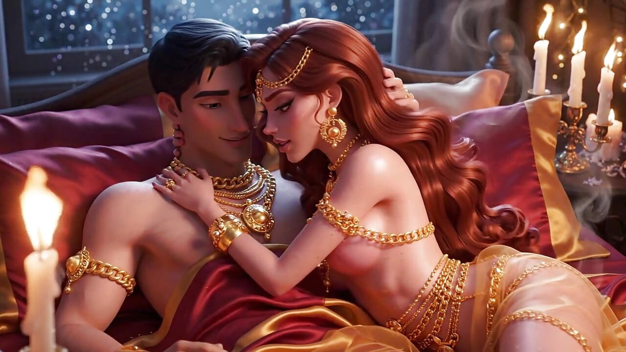 Steamy cartoon romance - prince &sedutor princesa íntima compilação