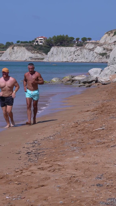 Mature Women on Boredom Beaches Catch Two Males