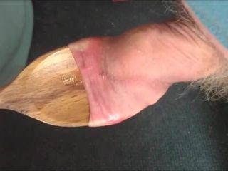 Two uses for a wooden spoon