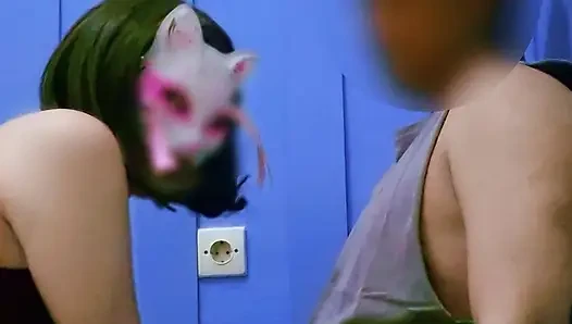 Pakai mulutku kayak kamu ngentot memekku