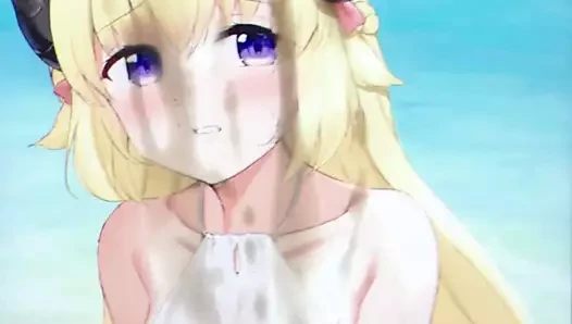 bukkake SOP Watame Tsunomaki (Vtuber)