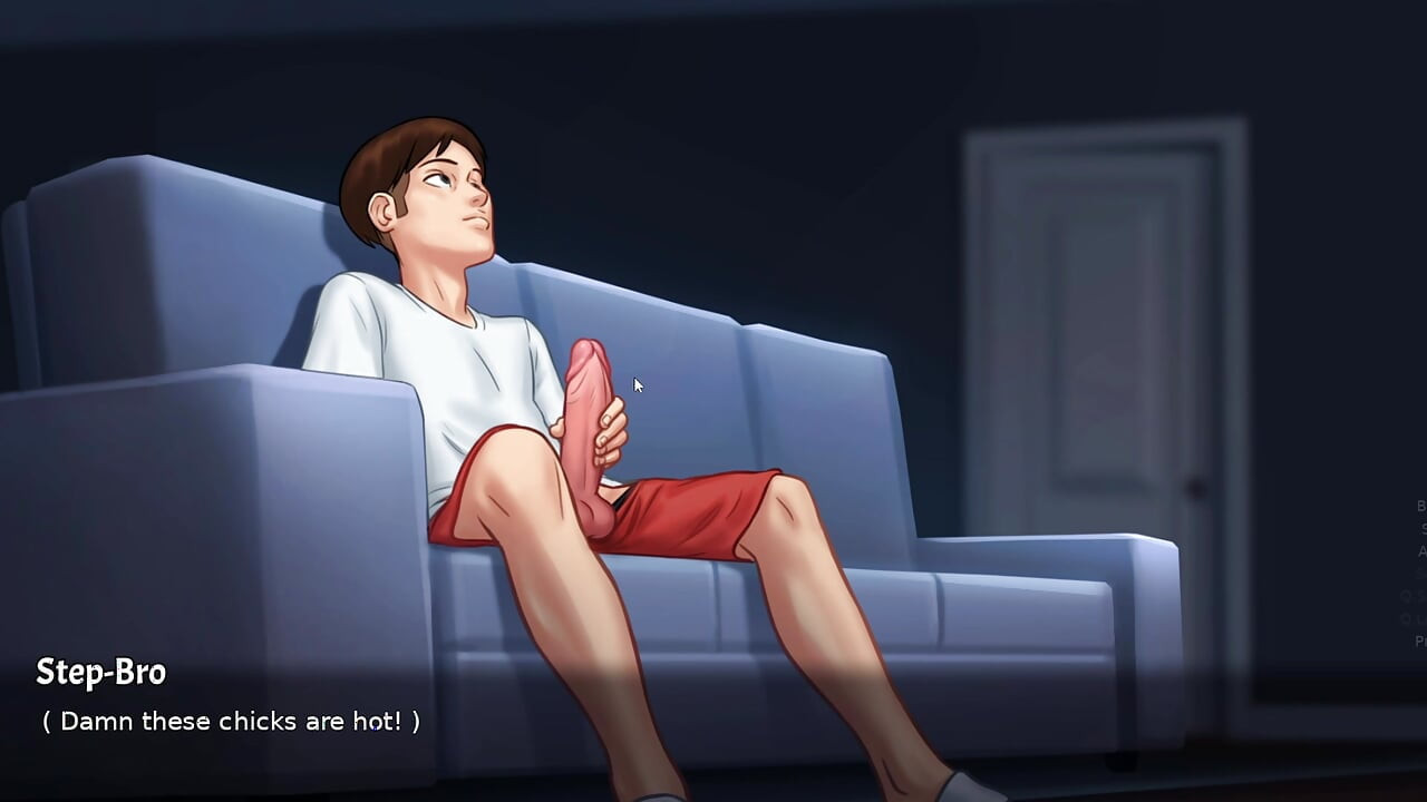 Lewd Hentai Game with Footjob and Full Sex Creampie