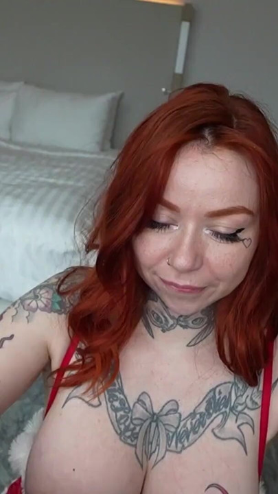 Super Hot French Redhead Girl Lets me Pound Her Big Ass For Christmas !!! | Clip 1