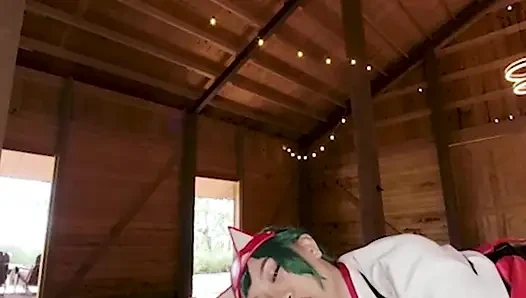 VRCosplayX kimmy kim als OVERWATCH 2 KIRIKO will Missverständnisse mit reiner leidenschaft glätten teil 1