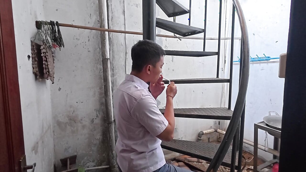 The stressed student got unexpected happiness from his teacher