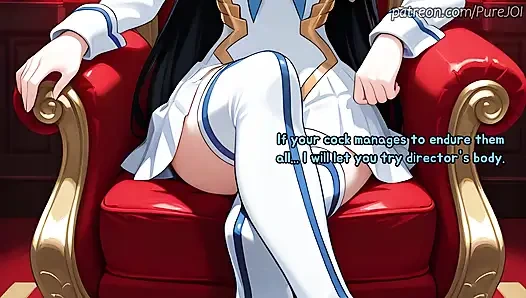 Endure 3 hot students to taste Satsuki's magnificent body (Sex JOI)