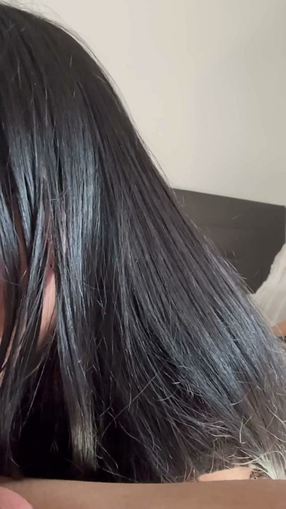 Big ass goth jerks me off with her oiled feet | Clip 2