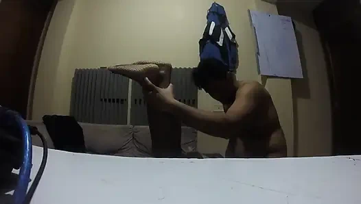 Sie ist sehr lustig und sie rufen mich, während ich spaß in meinem Zimmer mit meinem lieben liebhaber habe