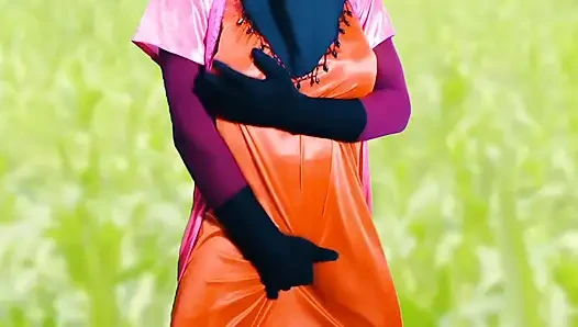 Cock inserted into Shali's tight pussy