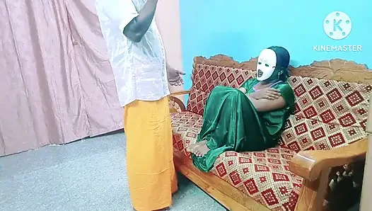 Unbefriedigte hausfrau verführt ihren schwiegervater und wird von ihm gefickt - tamilisches audio mit lautem stöhnen