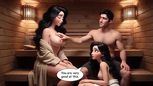 Beni verliert die Hemmungen bei einem wilden nächtlichen Abenteuer in einem Swingerclub (gegründet von Ai)