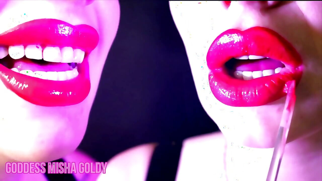 You will never be strong enough to say no to my perfect lips