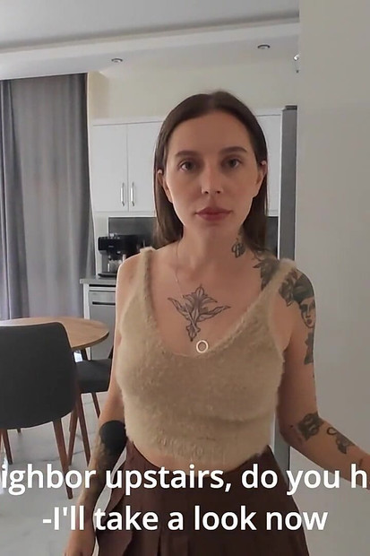 Real Cheating! My Neighbor Turned Out to Be an Anal Whore! I Fuck Her in the Ass While She's Maybe at Work!