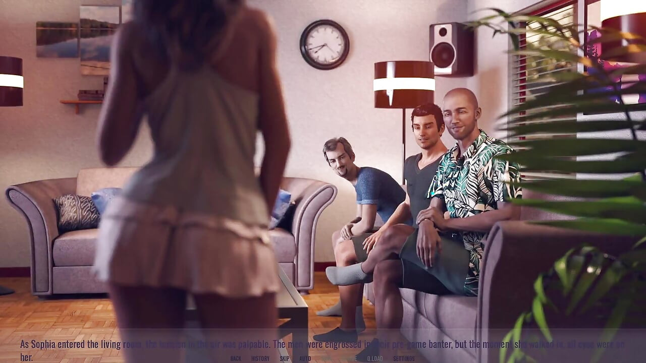 Awam 2 - Cuckold Part 1: Sofia Teases in a Depraved Cuckold Game, Then Getting Ruthlessly Fucked in Part 2