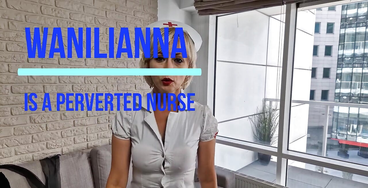 Fetish nurse in bondage. Wanilianna starring as a perverted, fetish nurse with erected nipples and her tits in hard