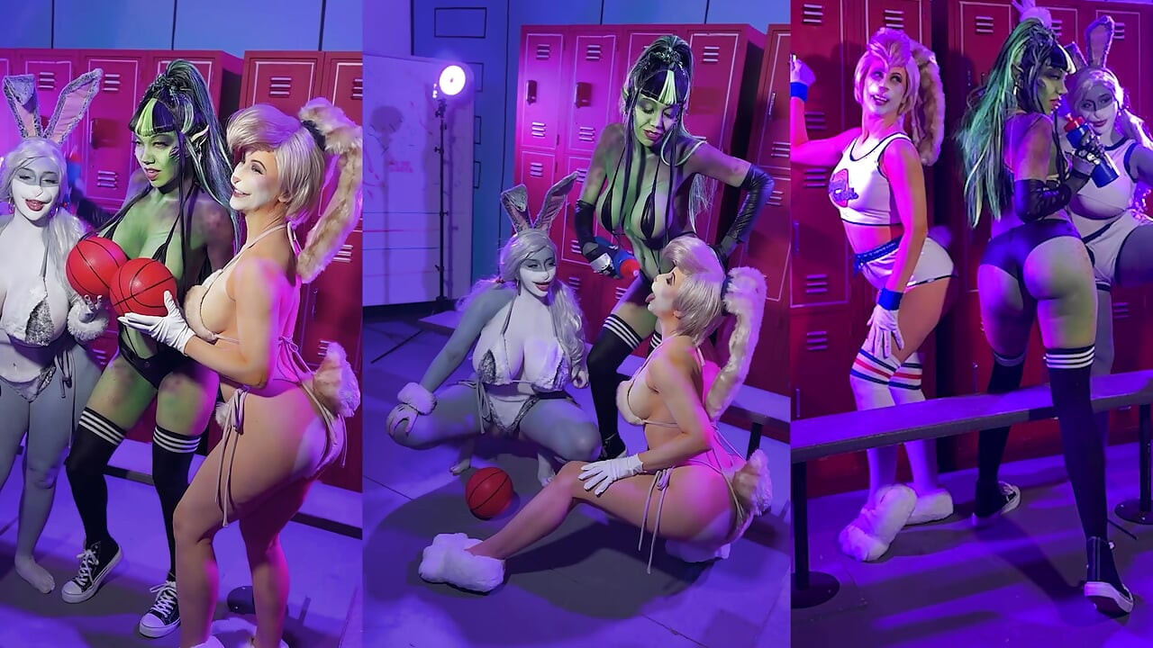 Breed the Lovesick Monstar Stepmommy! Space Jam Cosplay