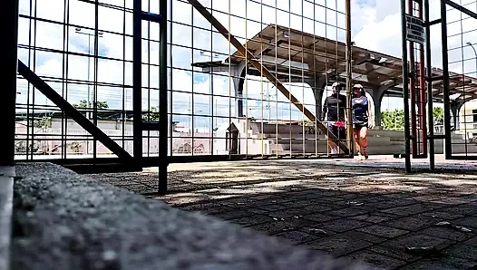 Park Hookup: Busty Latina’s Secret Affair with Athletic Stranger