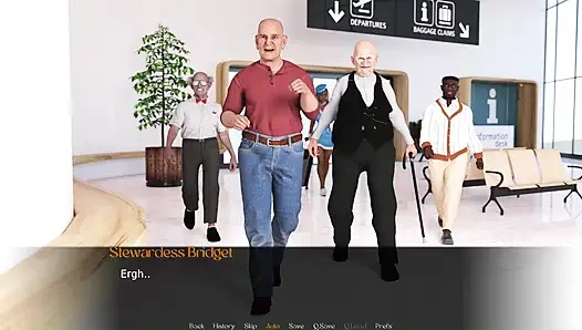 Seksi Genç Büyük Memeli Sarışın Birkaç Çirkin Yaşlı Adam Tarafından Sikiliyor