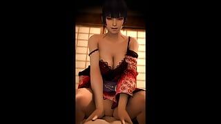 Nyotengu Riding A Big SFM Cock