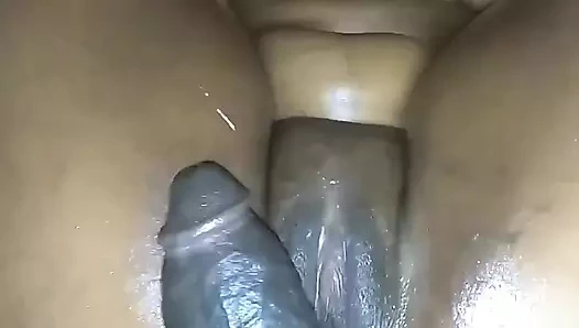 Beautiful juicy big booty ebony gets her pussy impaled by BBC! Part1