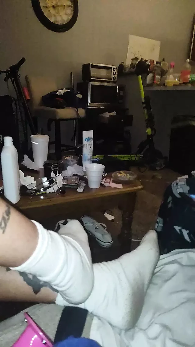 Getting my tight ass played with