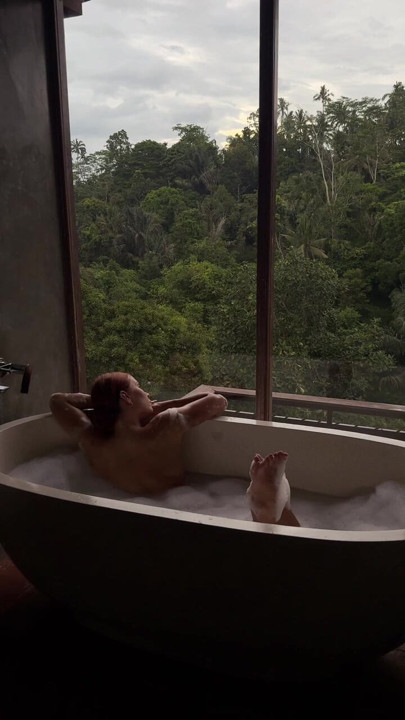Did you just catch me enjoying this moment a little too freely?