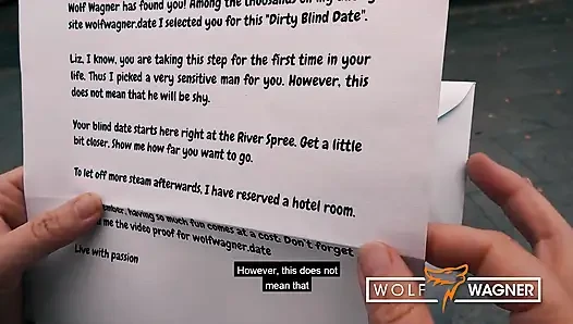 Filthy Liz De Lane banged by her blind date!