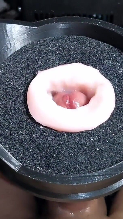 Captivating moment from "Machine for a huge portion of sperm! Super orgasm! Huge cumshot!"
