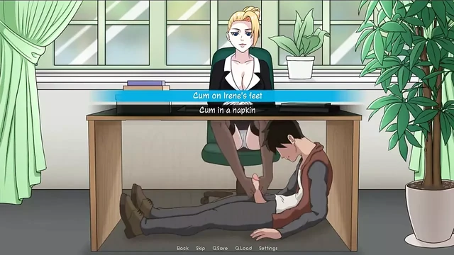 Kunoichi Trainer - Naruto Trainer v0.22.1 Part 121 Secretary Pussy Tease by Loveskysan69