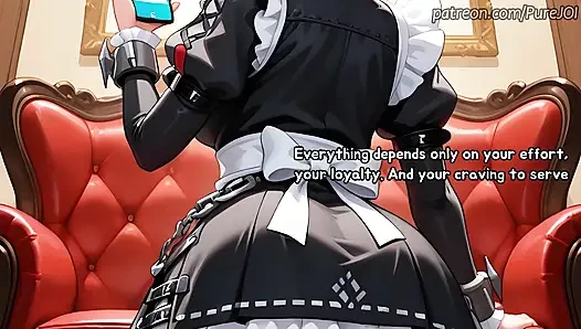 Ellen Joe from Zenless Zero becomes your private bartender (Feet JOI)